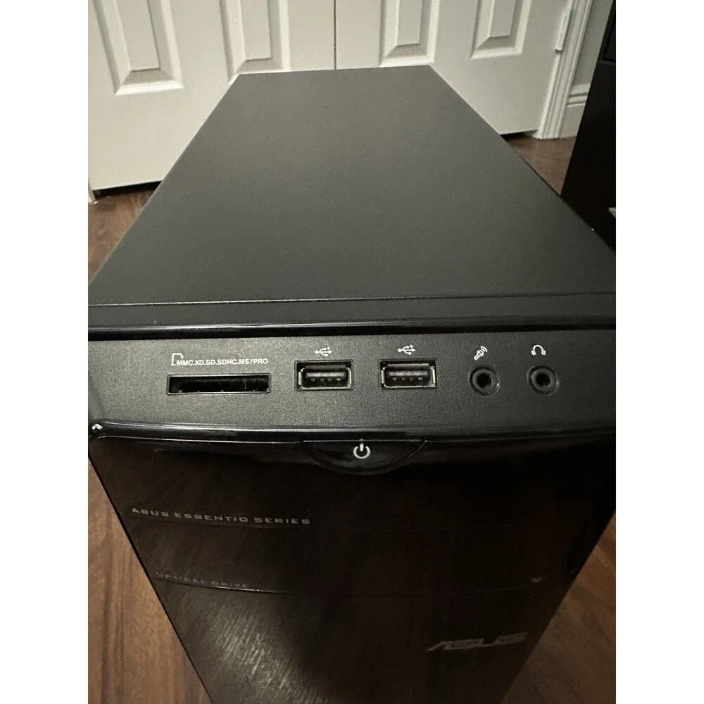 ASUS CM1745 Desktop PC AMD A8-5500 APU @3.20GHz 1GB RAM 512G  NO HDDTESTED